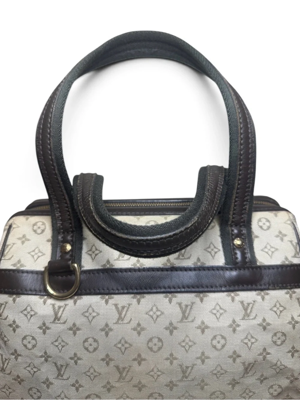 Louis Vuitton Brown Mini Lin Josephine PM